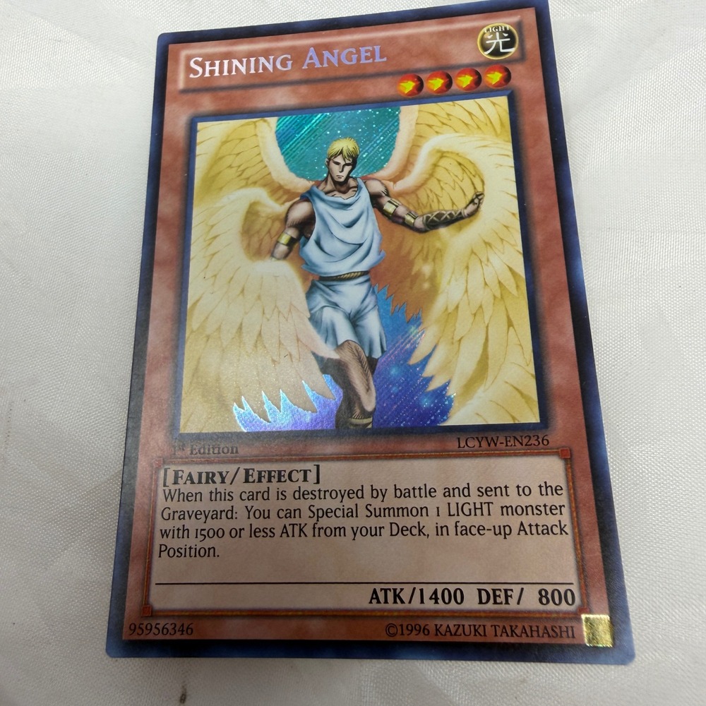 Yu-Gi-Oh Shining Angel 1st Edition Ultra Rare LCYW-EN236 Legendary Collection 3